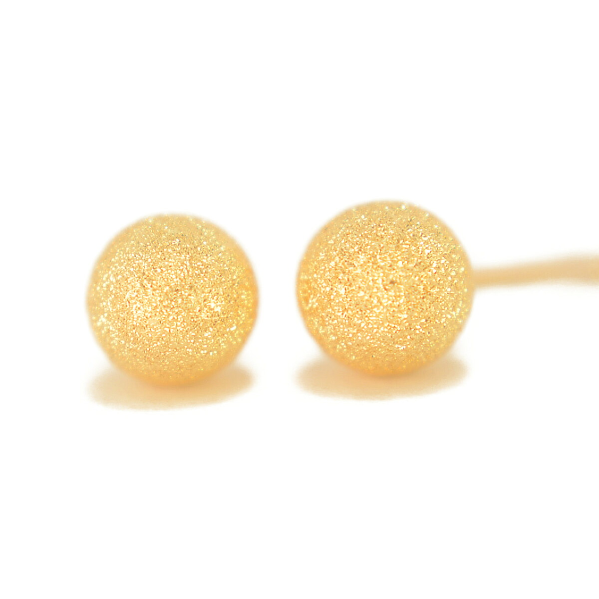 【P10倍+クーポン17日9:59まで】K18イエローゴールドフラッシュボールピアス 5mm ピアス フラッシュボール ピアス スターダスト ピアス ピアス 18k 18金 ピアス k18 ピアス 18金 丸玉ピアス 丸玉 丸玉ピアス セカンドピアス