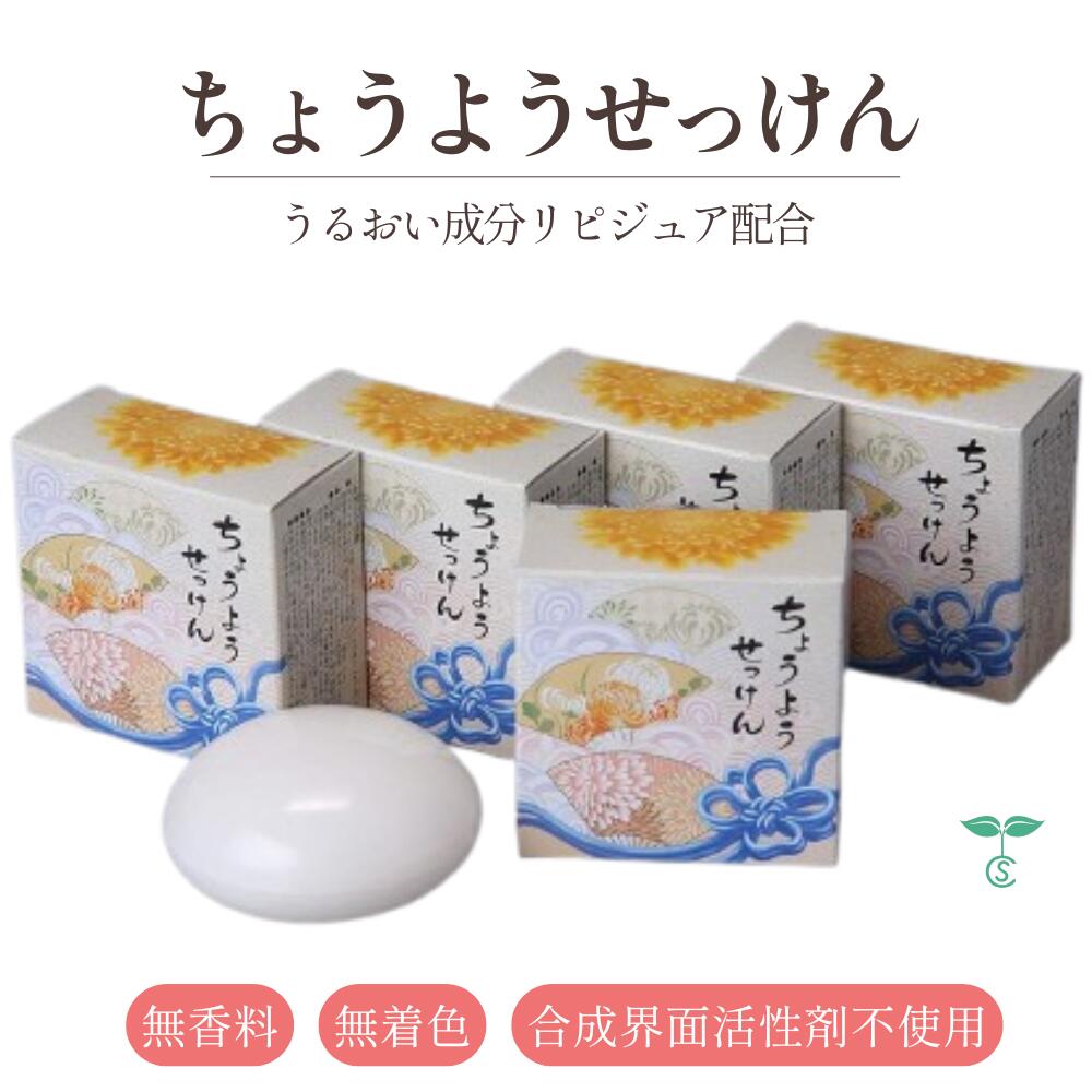 楽天市場】石鹸 手 ちょうようせっけん 5個入り 固形石鹸 無香料 無