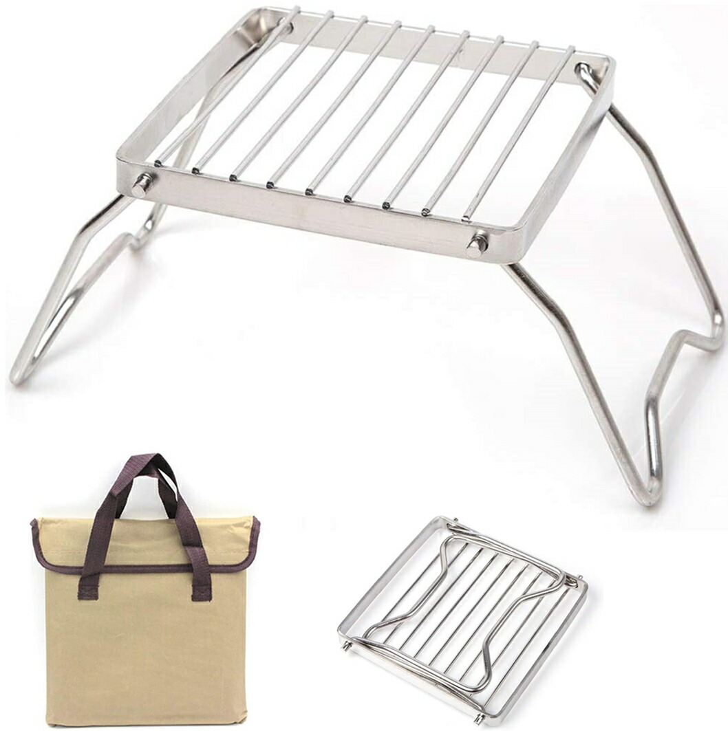 楽天市場】クッカースタンド シングルバーナー スタンド 五徳 グリル