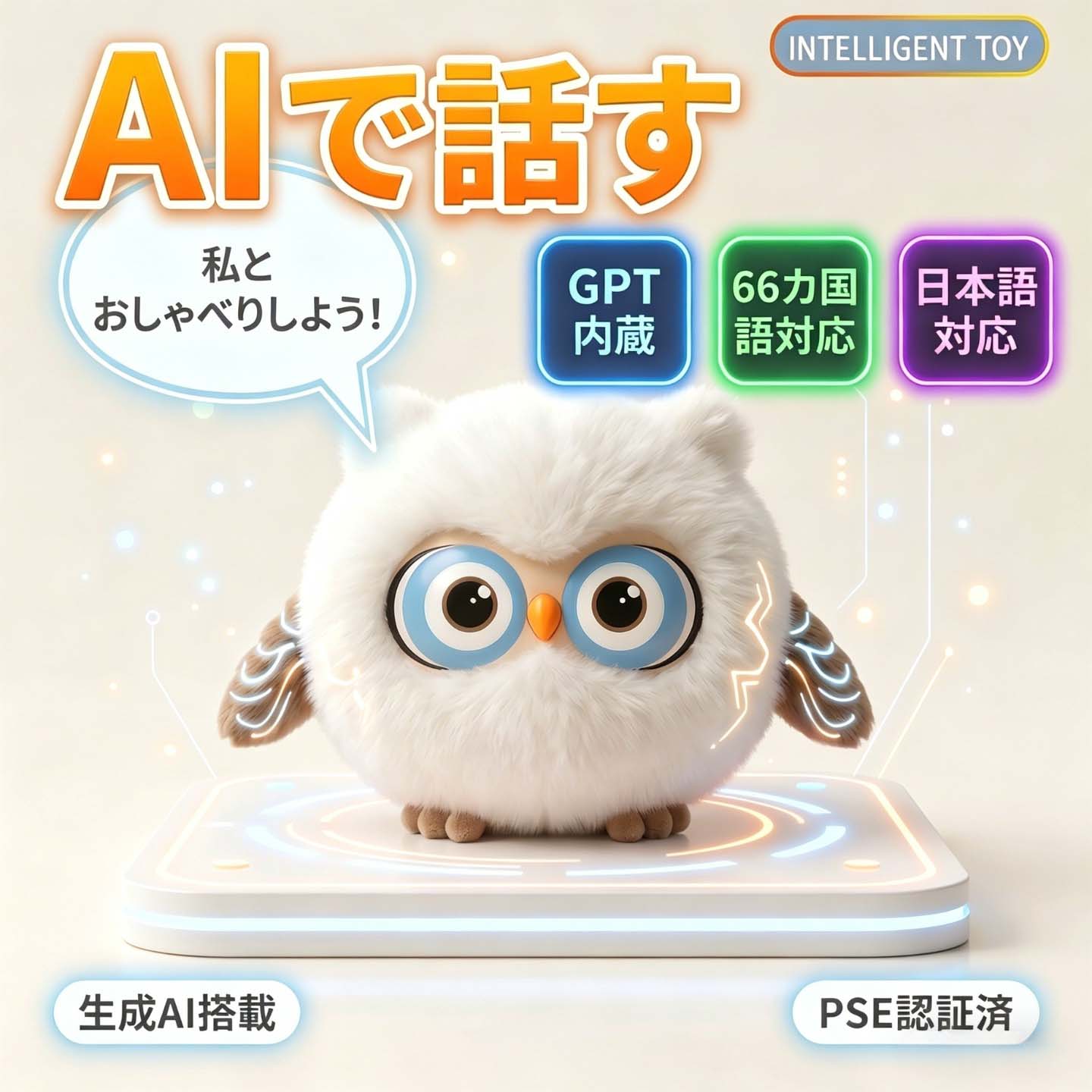 【最新 人工知能学愛玩動物】【月額無料★2026最新款】人工知能学自動人形 人工知能学愛玩動物 陰電子愛玩動物 しゃべる ぬいぐるみ 遊び道具 知育遊び道具 英語 学び取る 癒しグッズ 差し上げ物 赤ちゃん 生まれ落ちる日 クリスマス ChatGPT相応う スマホ連絡 手のうち大きさ 次世代人工知能学愛玩動物 しゃべる 66言葉づかい相応う  一人暮ら