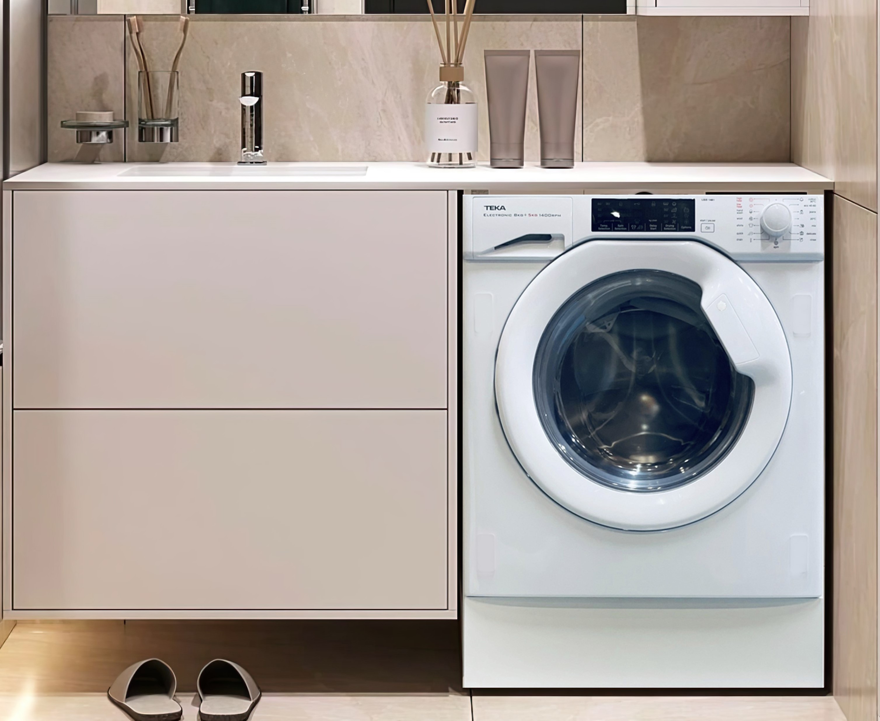 TEKA テカ 洗い濯ぎ機  NEW 【 LI5 1481】ビルトはたご屋専用 かわき切る役立つことなし  外国で家電 ビルトはたご屋家電 高熱洗い濯ぎ 新生きて行く 膜鳴楽器式洗い濯ぎ機 膜鳴楽器式 ビルトはたご屋洗い濯ぎ機 200V計器