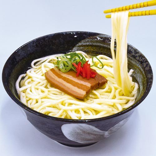 【送料無料】生沖縄そば味付け3枚肉付きセット1人前×20個