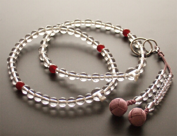 楽天市場】女性用 浄土宗用本式数珠 サイズ：8寸浄土(八寸六万繰/六万