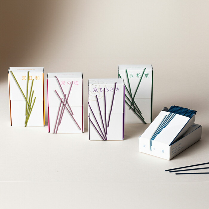 楽天市場】hibi お香 和の香り3種ギフトボックス(白檀・桧・ゆず:各8本