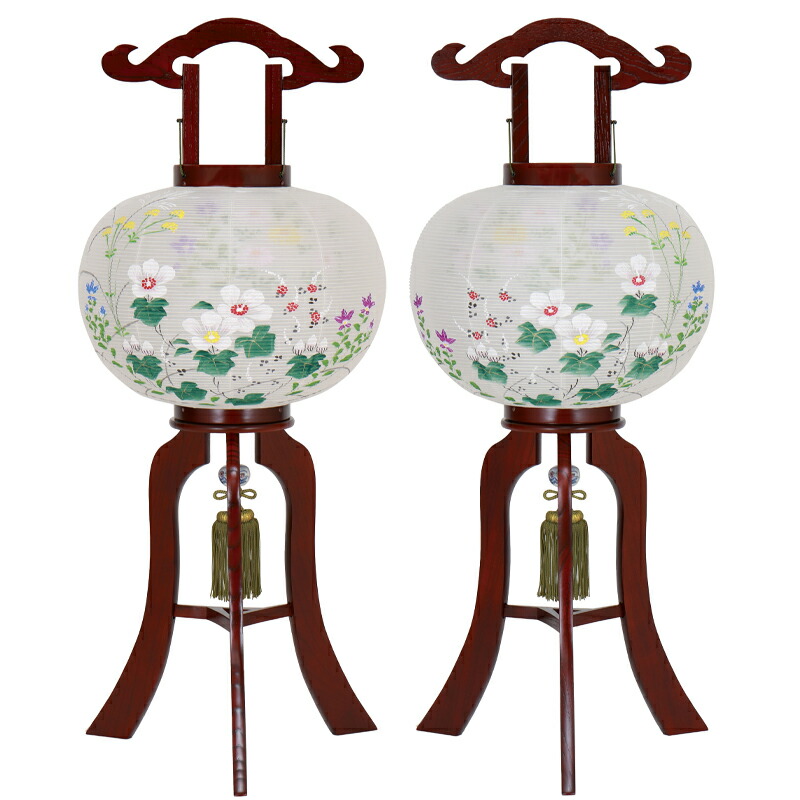 【新品に近い】大内行灯  正絹張り　墨絵　本塗　12号 一対 楽天市場】家紋提灯 家紋入り 大内行灯 絹張り 2重張り 白木 11