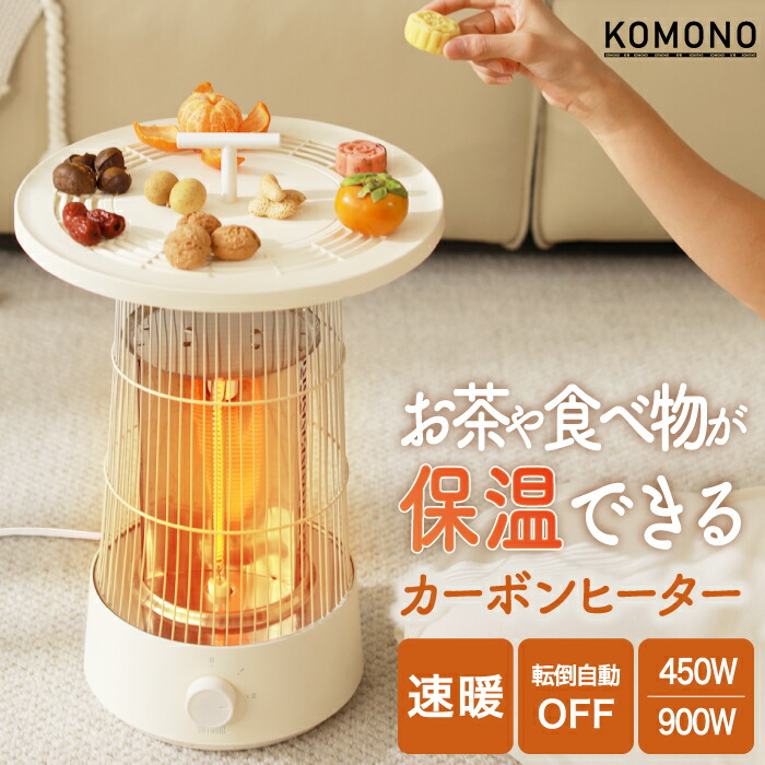 edir エディル　 カーボンヒーター　5面　ナノカーボン　速暖　暖房　省エネ 電源入れて3秒で即あったかい。その秘密は熱効率の高い“ナノ