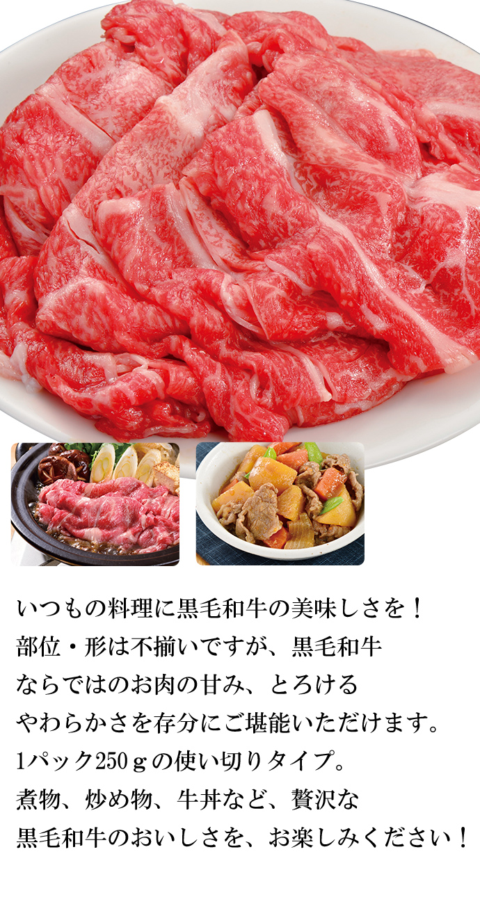 完成品 買うほどお買い得 国内産 黒毛和牛 切り落とし 250g 肉 お肉 牛肉 国産牛肉 和牛 スライス 使い切り やわらか 柔らか 食べ物 実用的  霜降り お取り寄せグルメ お取り寄せ グルメ ご飯のお供 ごはんのおとも techwyse.com