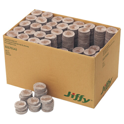 楽天市場】ジフィーセブンC 50mm 560個入 PLA ココピート 種まき 育苗