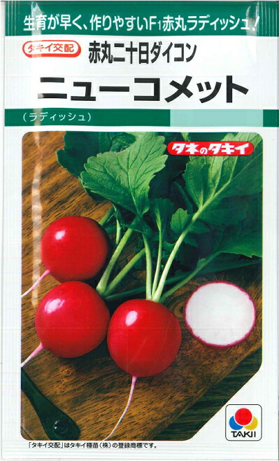 彩りはつか大根 カラフルファイブ サカタのタネ 6ml ハツカダイコン 野菜種 春まき 秋まき 925370 【2021年製