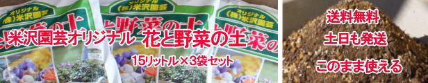 楽天市場】【送料無料】３袋セット【米沢園芸オリジナル】花と野菜の土【このまま使える園芸用土】１５L×３＝４５Ｌ【FS_708-8】【TK-sspt】【 家庭菜園_培養土】【通販_販売】 : Hana Uta 米沢園芸 楽天市場店