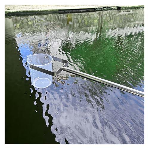 伸縮式採水器 500ML 水質サンプラー ひしゃく 水深サンプラーカップ 伸縮式 水試料採取 伸縮式 ウォーターサンプラーロッド スイミ