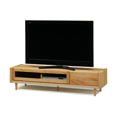 【クーポンで10%OFF】 テレビボード マリオ 153 アルダー材 国産 大川家具 家具のよろこび 【店頭受取対応商品】