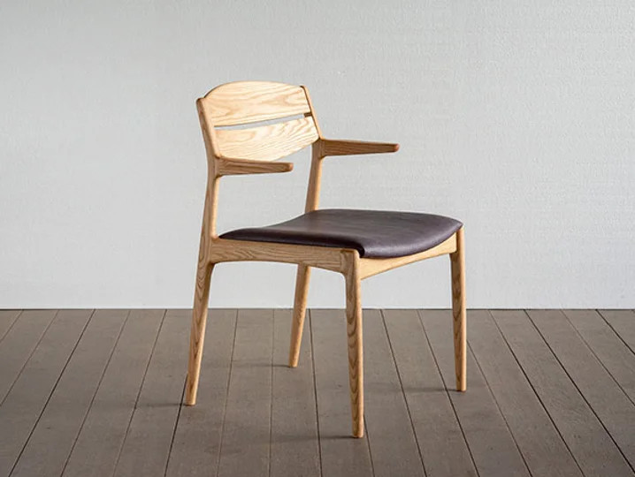 楽天市場】【期間限定値下げ】 ダイニングチェア プレーン セミアーム