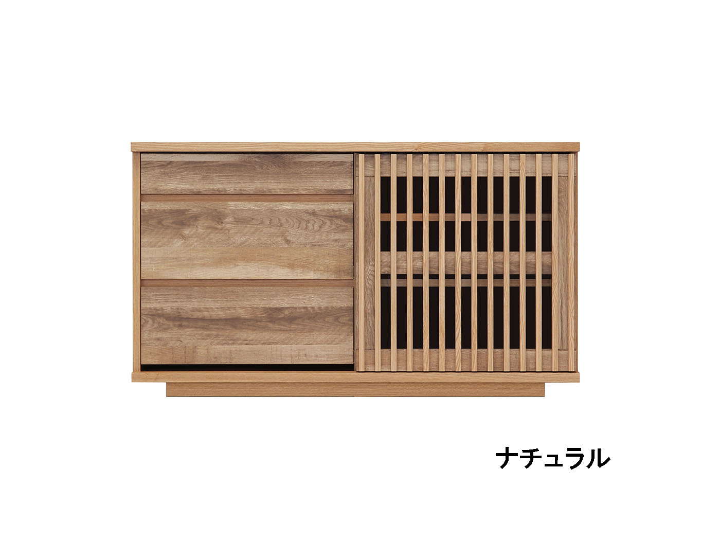 【クーポンで10%OFF】 サイドボード バリュー 120 150 ナチュラル ウォールナット 送料無料 大川家具 家具のよろこび 【店頭受取対応商品】 83,006円