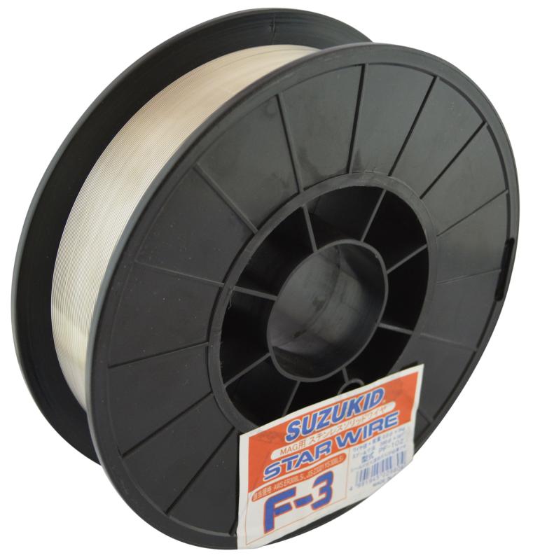 SUZUKID 溶接用ワイヤ スターワイヤF3 ソリッドSUS用 0.8φ 5kg PF-102
