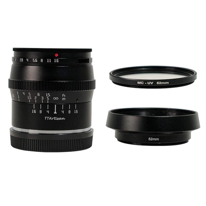 TTArtisan 50粍 F1.2 E Black and Silver