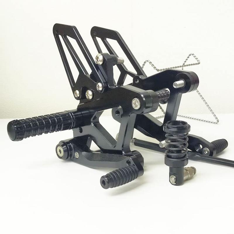 ZX-25R ZX-4R バックステップ ブラックアルマイト