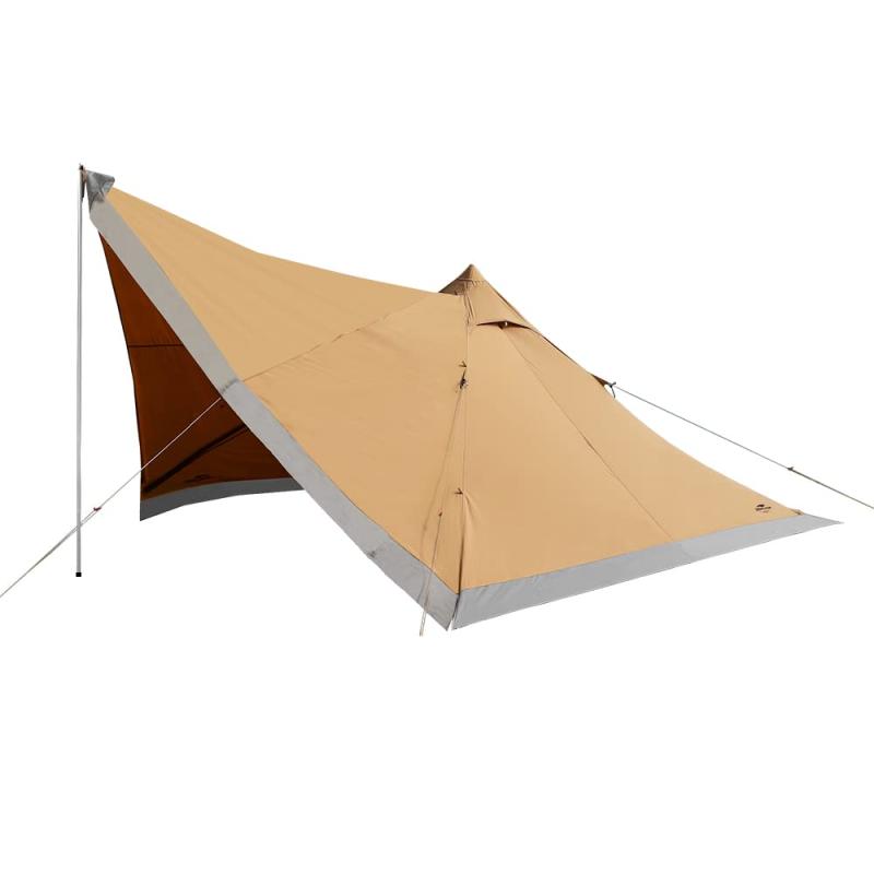 SoomloomテントKhufu(S)/Khufu(M)スクエアワンポールTC素材ポリコットン 日陰濃い 快適さ 防風/防雨/UVカット/通気 家庭/カップルキャンプ/アウトドア｜YOROZUYA本舗　店