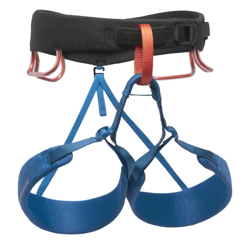 黒いこと金剛石 メンズ Momentum ロッククライミング馬具 Kingfisher 24 S