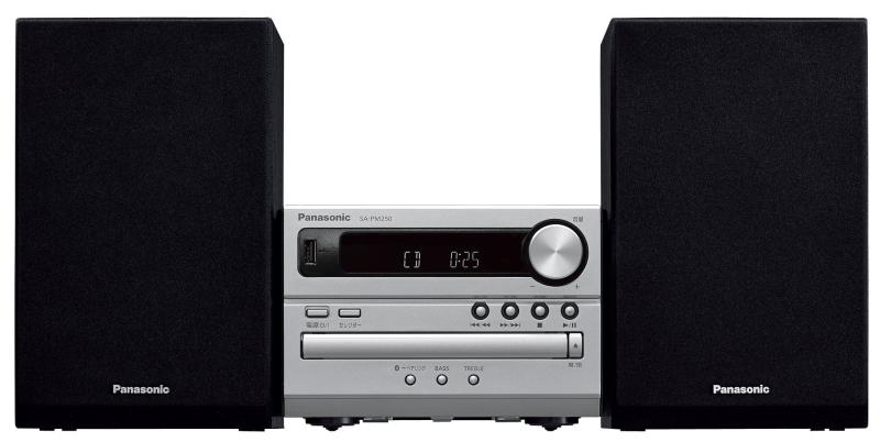 パナソニック CDステレオシステム USBメモリー/Bluetooth対応 SC-PM250