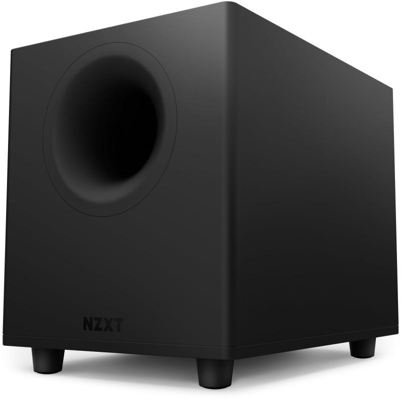 NZXT Relay Subwoofer Black AP-SUB80-JP 140W出力 サブウーファー Speakers デスクトップサイズ アンプ内蔵 PCスピーカー|YOROZUYA本舗 店
