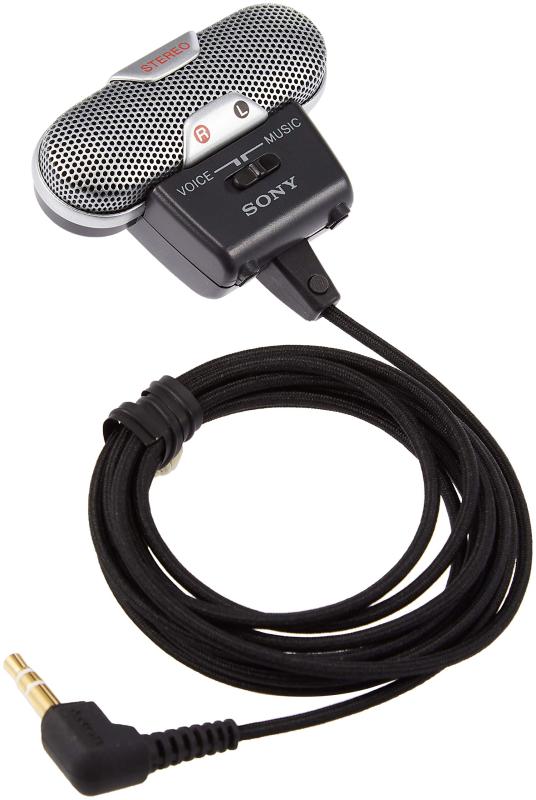 ソニー コンデンサーマイク ステレオ/音楽収音用 VOICE/MUSICモード切り換えスイッチ搭載 ECM-719