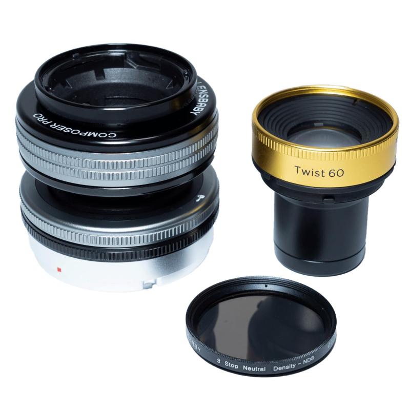 Lensbaby Composer Pro II + Twist 60 & NDフィルター