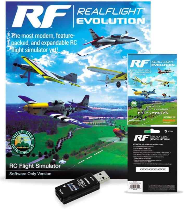 双葉電子工業 リアルフライト・エボリューション WSC-1仕様 RCフライトシミュレーター Real Flight Evolution 036828