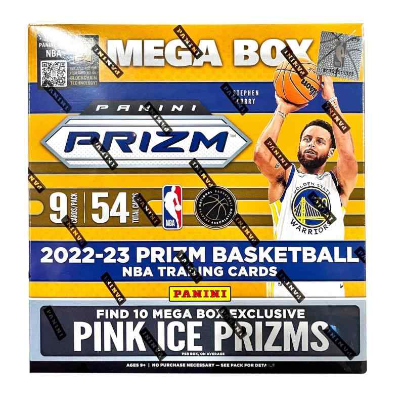 NBA 2022-23 Panini Prizm Basketball Card Mega Box (Pink Ice Prizms) パニーニ プリズム 籠球 歌留多 メガボックス席 (サクラ色 内燃機関 プリズム) スポーツ・アウトドア-その他