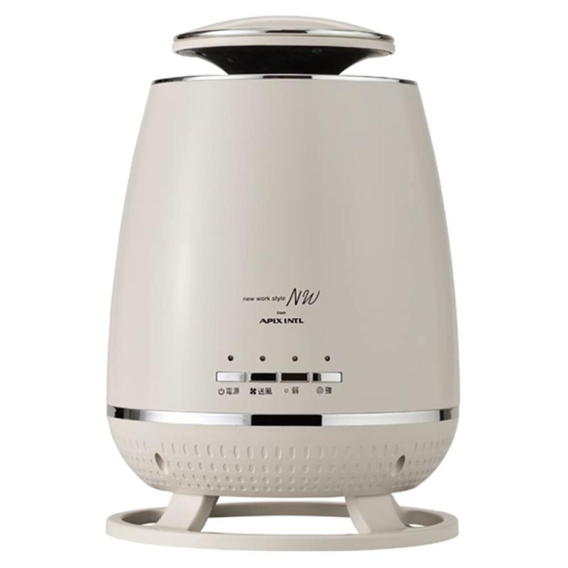 APIX INTL 360度陶器暖房器360°立温度風 広広とした 傾倒オフスイッチ 強さうつり変わり 送風 APH-362