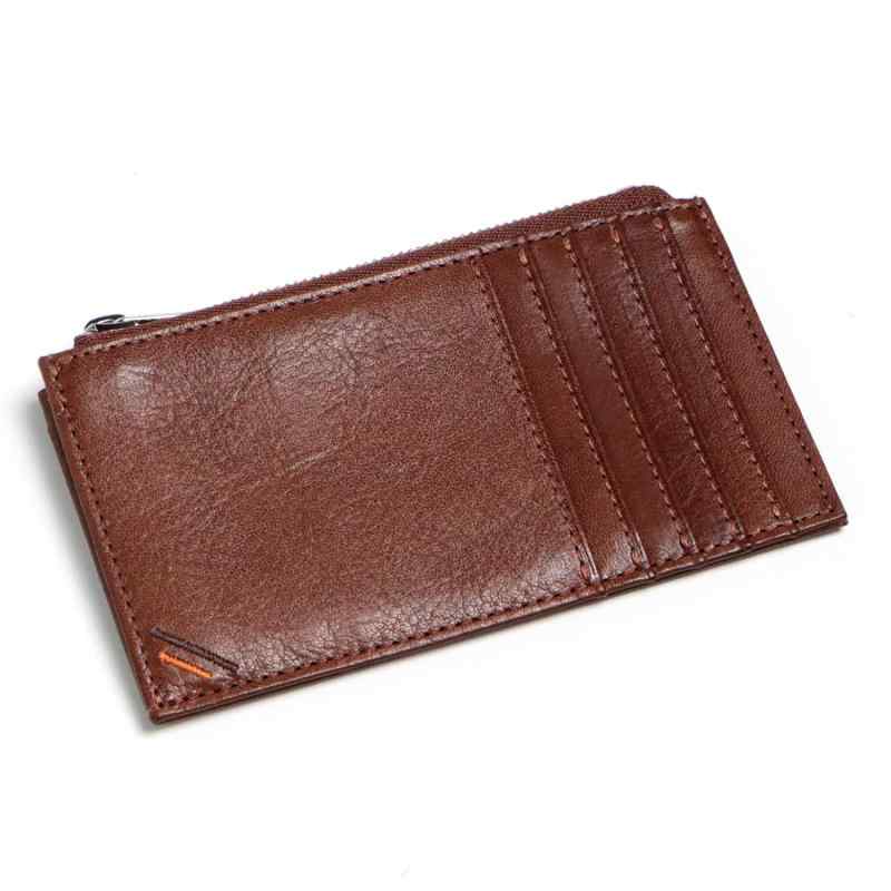 [革職人 LEATHER FACTORY] 革職人 Dualline (デュアルライン) 薄い 財布 小銭入れ クレジット カードケース メンズ 本革 栃木レザー フラグメントケース