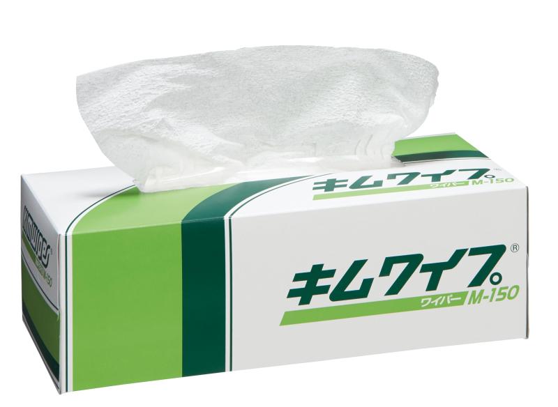 【入れもの売りわたす】 クレシア キムワイプ M-150 150枚/ボックス席 ×36ボックス席入 62030