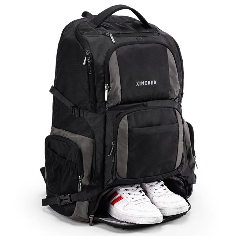 [shrradoo] 登山 リュック 大容量 65L リュックサック バックパック 軽量 防水 拡張 ハイキング キャンプ アウトドアバッグ ビジネスリュック 通勤 防災 旅行 釣り リュック