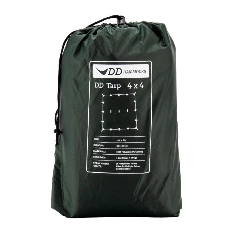 DD Hammocks タープ 4X4 正方形 (Olive green) [並行輸入品]｜YOROZUYA本舗　店