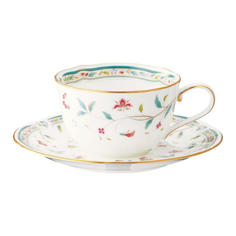 Noritake ボーンチャイナ 花更紗 優勝杯\u0026amp;平円盤