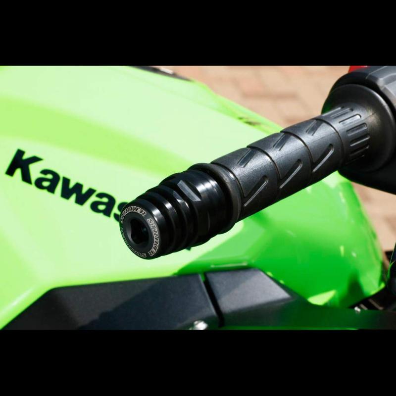 ストライカー(STRIKER) バーエンド Z900RS Ninja250 Ninja400 Z H2 左右セット グリップエンド SS-GE001K
