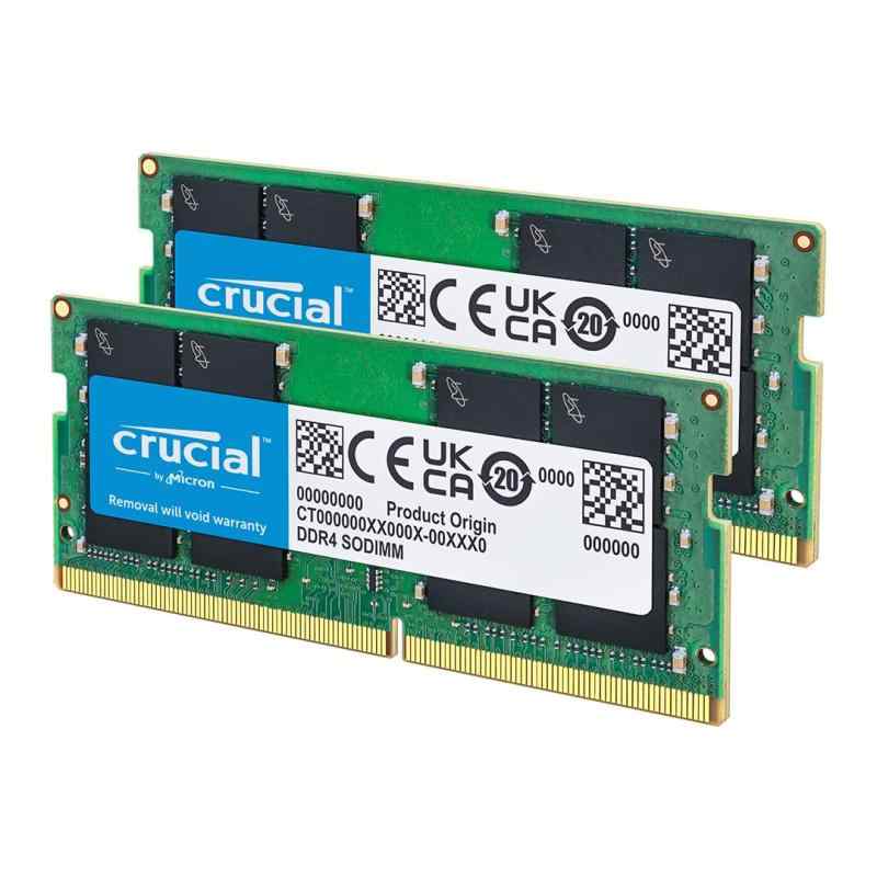 Crucial 万覚え帳マイコン用増設記憶装置 16GB(8GBx2枚) DDR4 3200MT/s(マイコン4-25600) CL22 SODIMM 260pin CT2K8G4SFRA32A