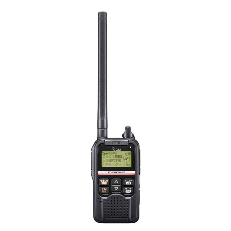 アイコム(ICOM) デジタル小電力コミュニティ無線 IC-DRC1MK2 黒