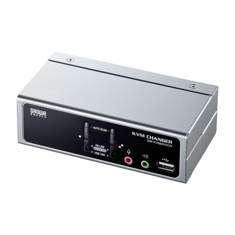 サンワサプライ USB・PS/2コンソール両対応パソコン自動切替器