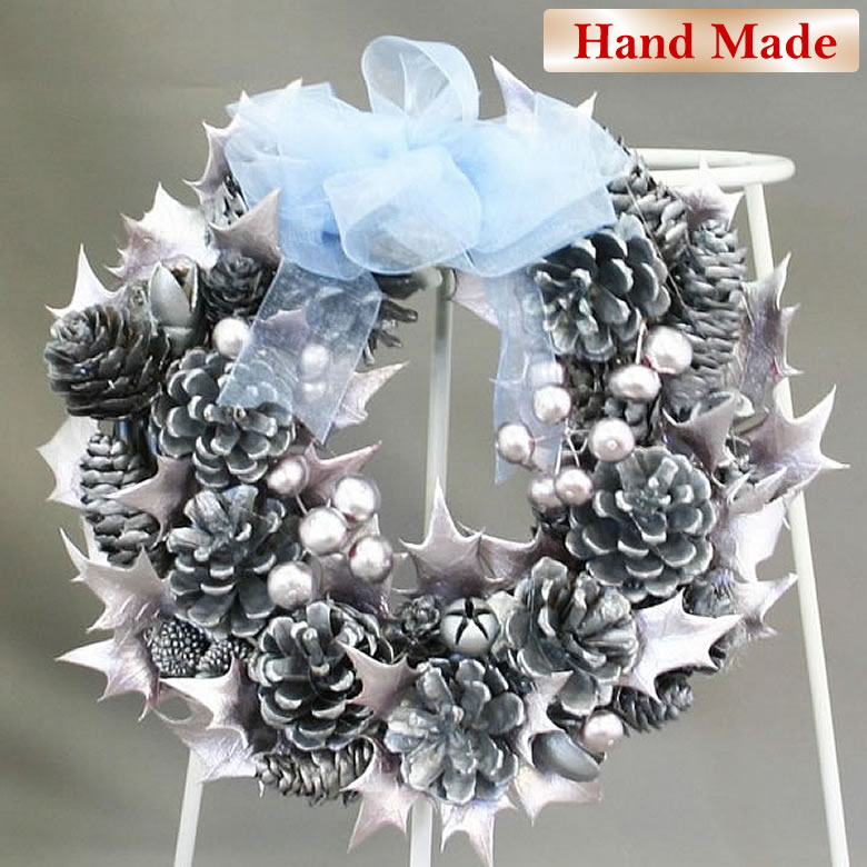 楽天市場】2020年 クリスマス テーブルリース キャンドルリース