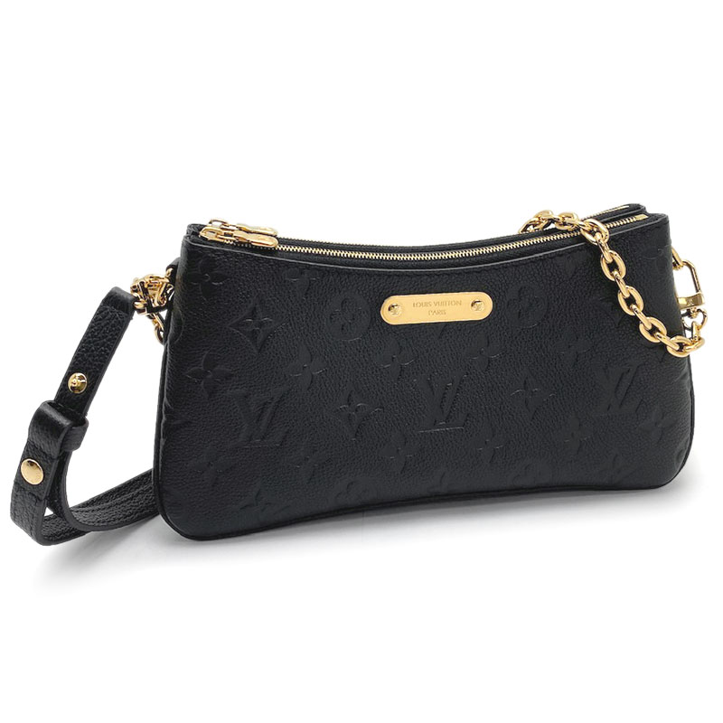 LOUIS VUITTON ルイ・ヴィトン ポシェット・リヴ モノグラム・アン工業プラント 黒いこと M83301 ゴールド金具 ショルダーバッグ チェーン店御徒面子 2WAY御徒面子 【中古】