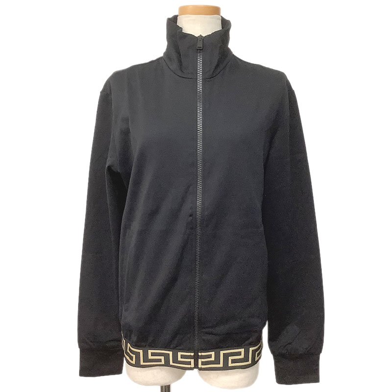 VERSACE ブラック ロゴトレーナー 楽天市場】VERSACE【ヴェルサーチ】 スウェットシャツ