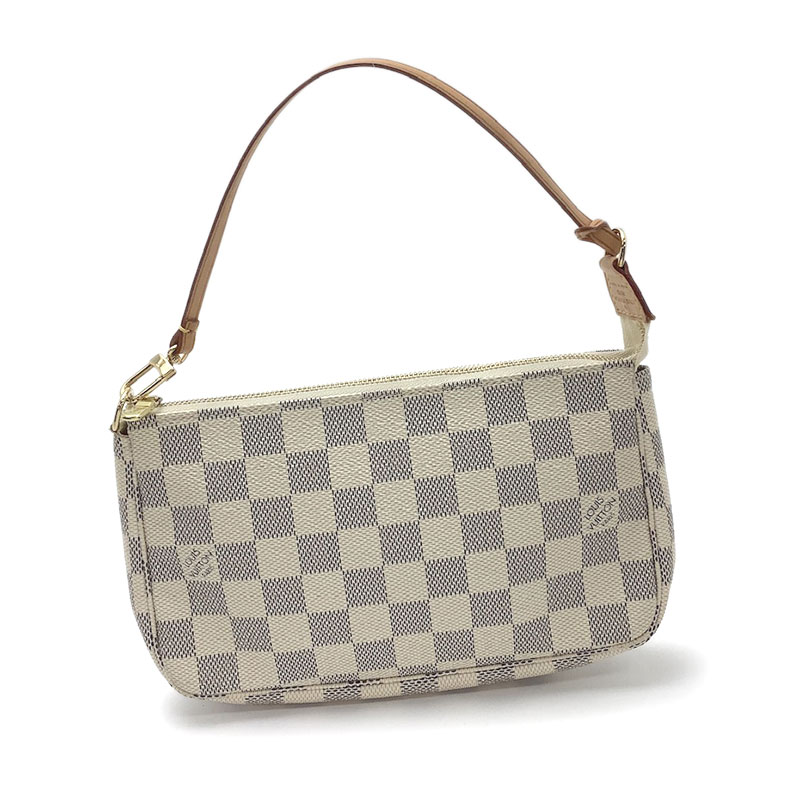 楽天市場】LOUIS VUITTON ルイ ヴィトン ダミエアズール ポシェット