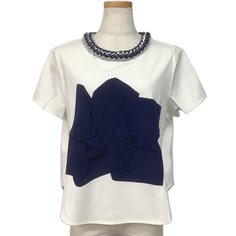 CHANELシャネル 半袖トップスCCマーク白38 楽天市場】【アパレル】CHANEL シャネル レディース ブラウス