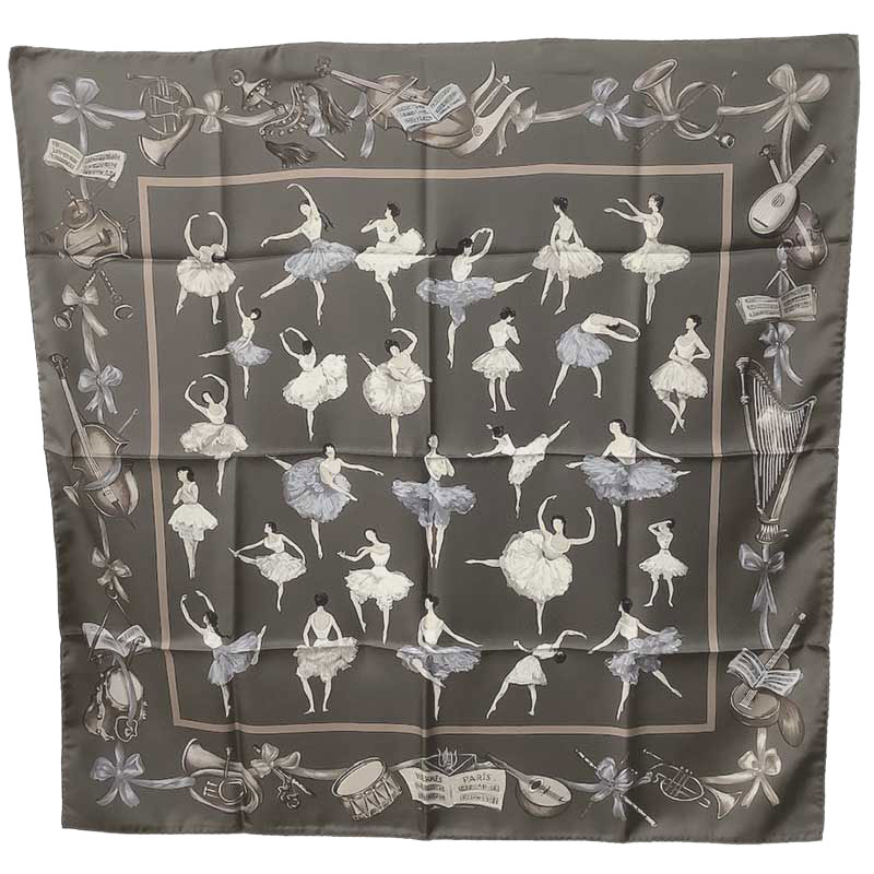 【超美品】Hermes カレ90 シルク スカーフ レイラの庭 HERMES エルメス カレ90 Le Jardin de Leila レイラの庭 大判