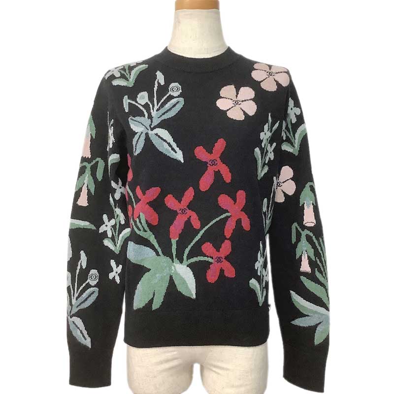 楽天市場】【シャネル】Chanel ココマーク カシミヤ ニット オールイン