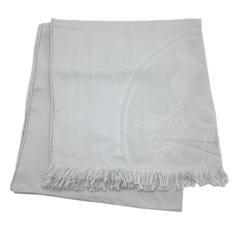 楽天市場】エルメス HERMES ニューリブリス ストール イヴォワール 白