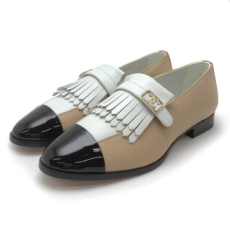 楽天市場】CHANEL シャネル レディース ローファー エナメル