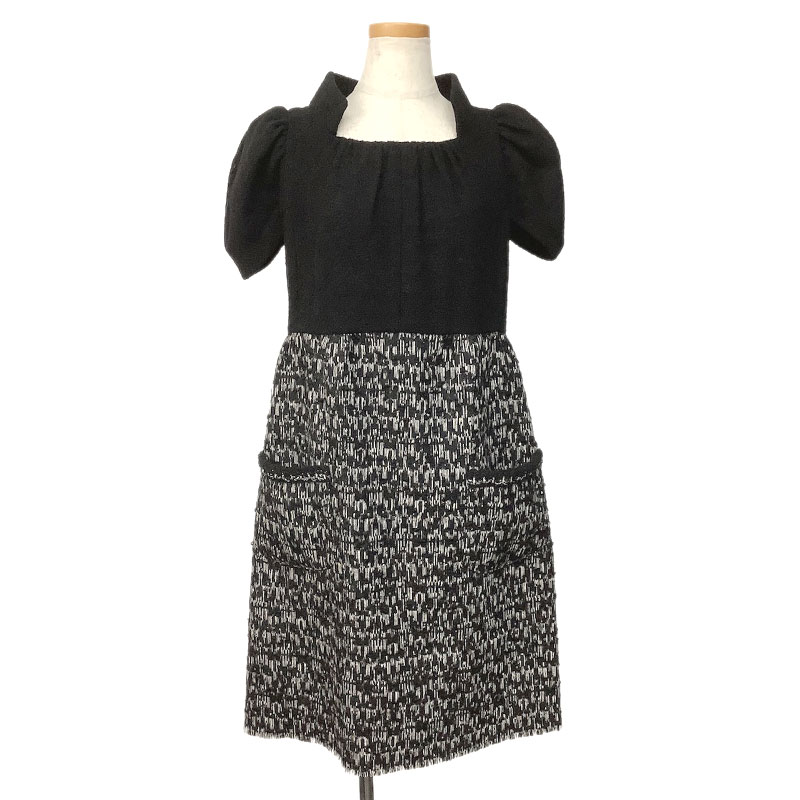 楽天市場】CHANEL シャネル 半袖 ワンピース コットン レーヨン