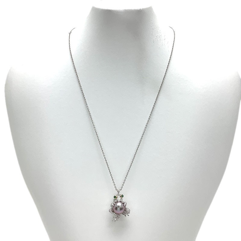 楽天市場】BVLGARI ブルガリ ルチア ネックレス 750WG K18WG